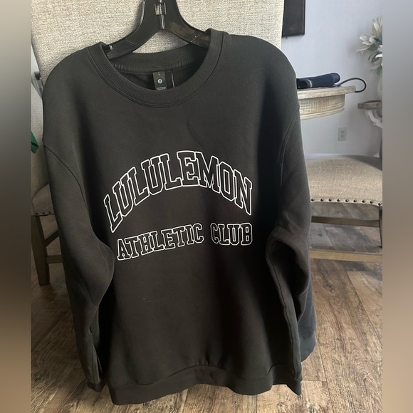 Lululemon Steady State Crew Graphic Black Sz Large NWT - Picture 2 of 6